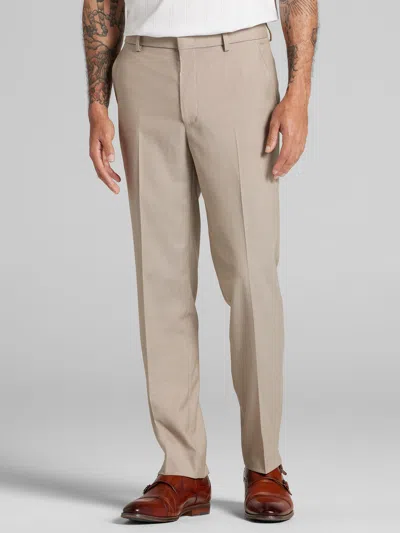 Awearness Kenneth Cole Chllflex Modern Fit Dress Pants In Brown