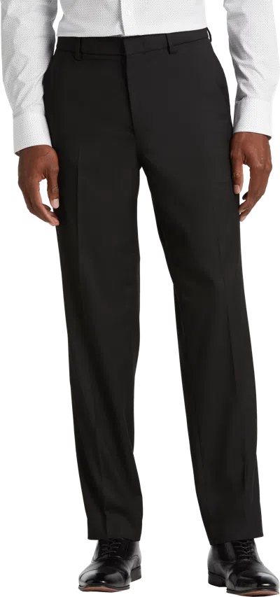 Awearness Kenneth Cole Modern Fit Dress Pants In Black