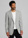 Awearness Kenneth Cole Modern Fit Houndstooth Sport Coat In Gray