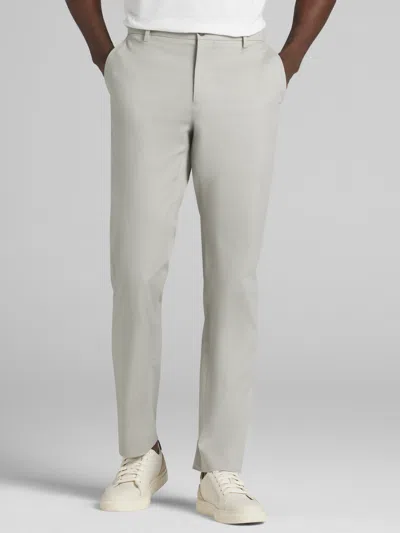 Awearness Kenneth Cole Modern Fit Performance Flex Chino In Gray