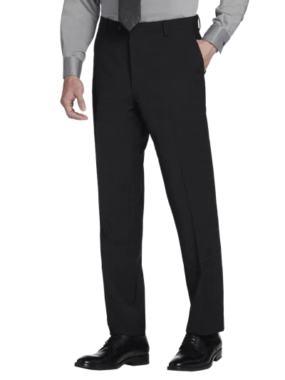 Awearness Kenneth Cole Modern Fit Wool Blend Windowpane Men's Suit Pants