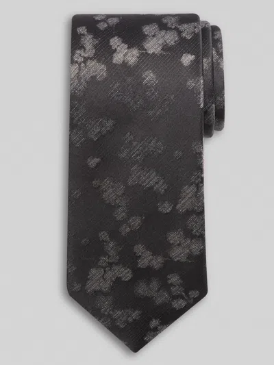 Awearness Kenneth Cole Narrow Floral Tie In Black