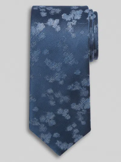 Awearness Kenneth Cole Narrow Floral Tie In Blue