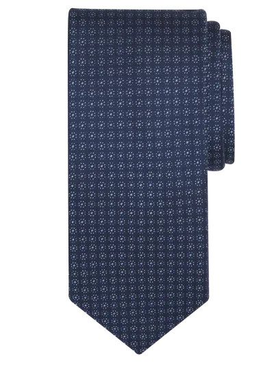 Awearness Kenneth Cole Narrow Pinpoint Silk Tie