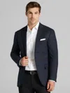 Awearness Kenneth Cole Slim Fit Grid Sport Coat In Blue