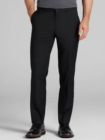 Awearness Kenneth Cole Slim Fit Performance Dress Pants In Black