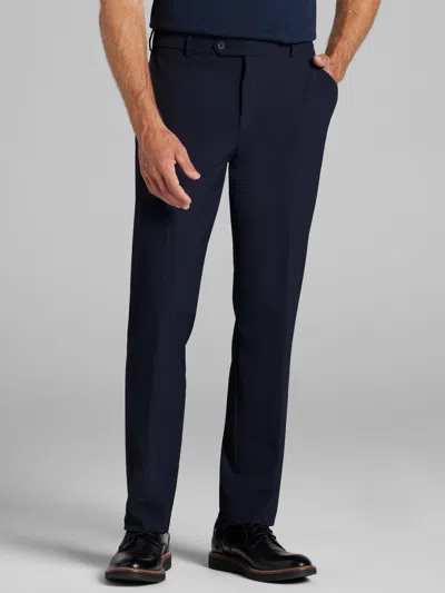 Awearness Kenneth Cole Slim Fit Tech Men's Suit Pants In Blue