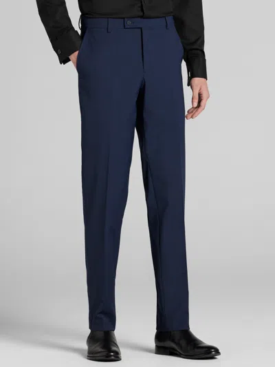 Awearness Kenneth Cole Slim Fit Tic Men's Suit Pants In Blue