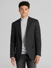 Awearness Kenneth Cole Slim Fit Tic Sport Coat In Blue