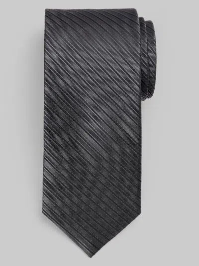 Awearness Kenneth Cole Textured Stripe Tie In Black