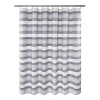 Awesome Home Beach Stripe Shower Curtain In Blue