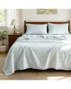 Awesome Home Linen Solid Sheet Set In Multi