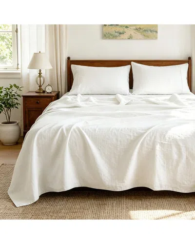 AWESOME HOME AWESOME HOME LINEN SOLID SHEET SET