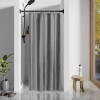Awesome Home Ny Liner Eco Friendly Water Repellent Shower Curtain Liner In Gray