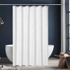 Awesome Home Ny Liner Eco Friendly Water Repellent Shower Curtain Liner In White