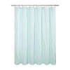 Awesome Home Solid Texture Shower Curtain In Blue