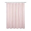 Awesome Home Solid Texture Shower Curtain In Pink