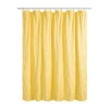Awesome Home Solid Texture Shower Curtain In Yellow