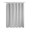 Awesome Home Spa Cotton Blend Waffle Shower Curtain In Gray