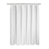 Awesome Home Spa Cotton Blend Waffle Shower Curtain In White