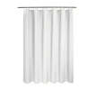Awesome Home Spa Cotton Blend Waffle Shower Curtain In White