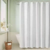 Awesome Home Spa Stripe Shower Curtain In White