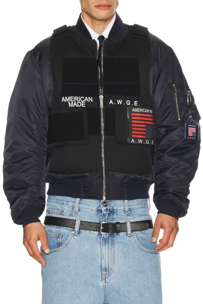 Awge B Bomber In Black