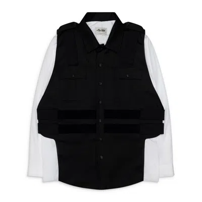 Awge Bulletproof Shirt White/black In 48