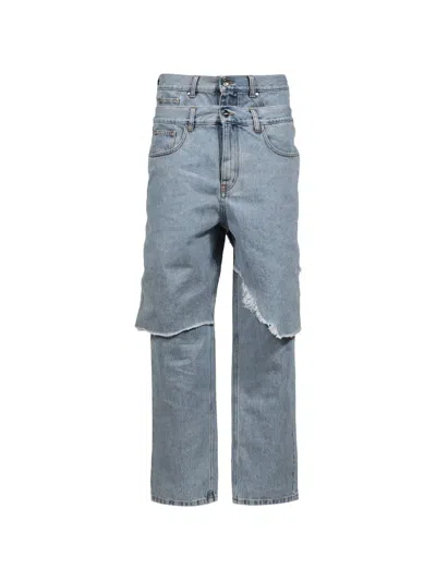 Awge Jeans Mit Ausgefransten Kanten In Pattern