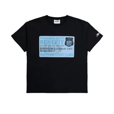 Awge New Y State T-shirt Black In Xs