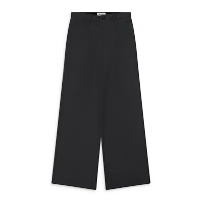 Awge Trousers Grey In Black