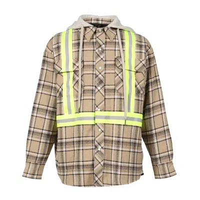 Awge Workwear Jacket 1 Brown Check In S