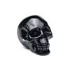 Awnl Black Obsidian Crystal Skull Sculpture In Black