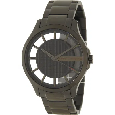 Armani Exchange Hampton Samurai Watch, 46mm In Black/black