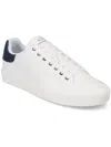 AX ARMANI EXCHANGE MENS FAUX LEATHER LASER CUT CASUAL AND FASHION SNEAKERS