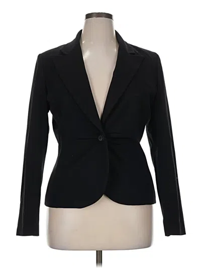 Pre-owned Axcess Blazer Jacket In Black