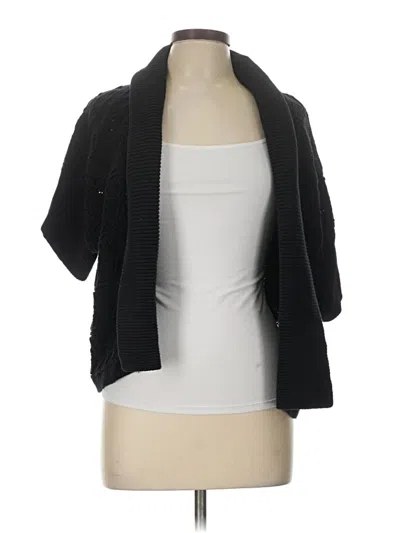Pre-owned Axcess Cardigan Sweater In Black