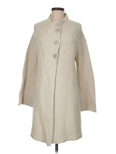 Pre-owned Axcess Cardigan Sweater In Tan