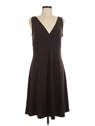 Pre-owned Axcess Casual Dress In Brown