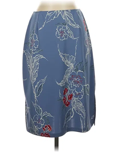 Pre-owned Axcess Casual Skirt In Blue