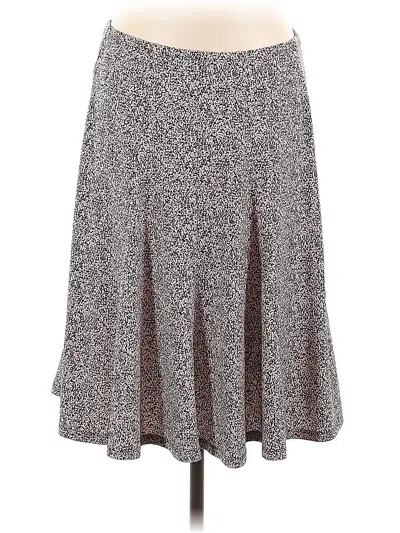 Pre-owned Axcess Casual Skirt In Gray