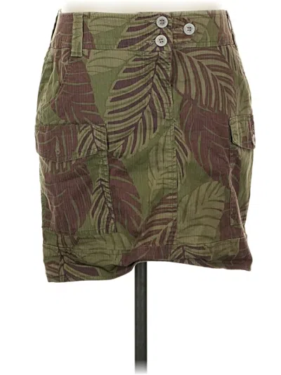 Pre-owned Axcess Casual Skirt In Green
