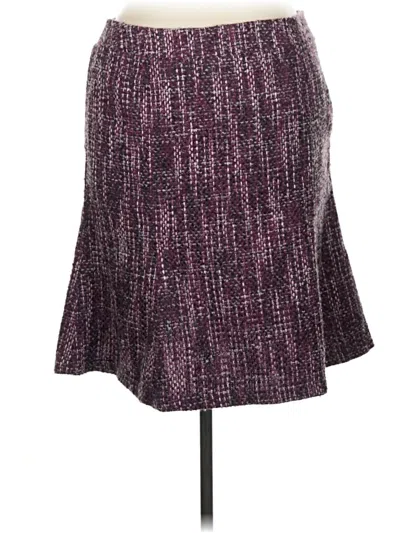 Pre-owned Axcess Casual Skirt In Purple