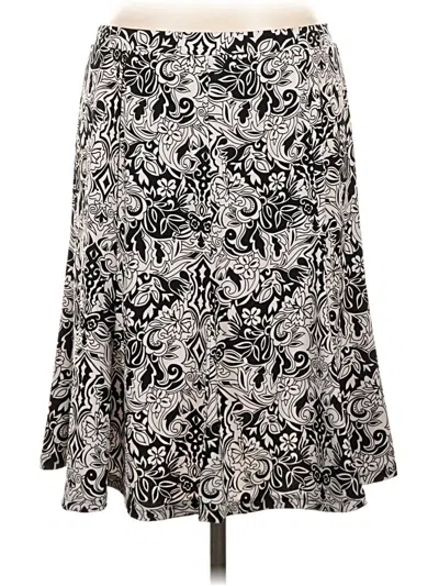 Pre-owned Axcess Casual Skirt In Silver