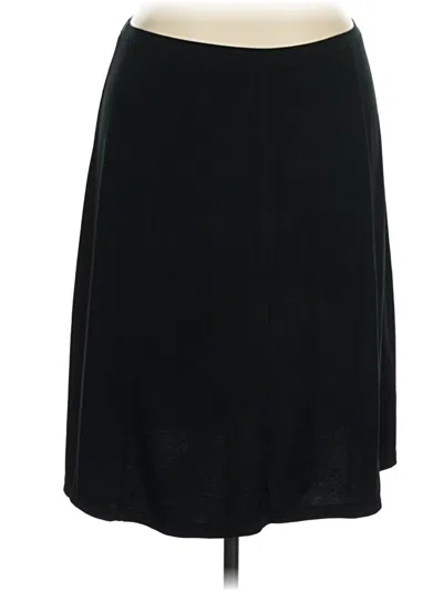 Pre-owned Axcess Formal Skirt In Black