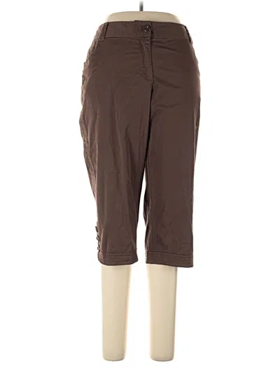 Pre-owned Axcess Khaki Pant In Brown