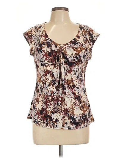Pre-owned Axcess Sleeveless T-shirt In Ivory