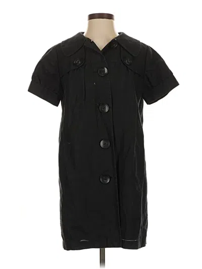 Pre-owned Axcess Trenchcoat In Black
