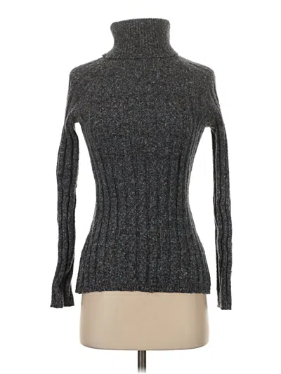 Pre-owned Axcess Turtleneck Sweater In Gray
