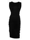 Axel 113 Adelina Midi Dress In Black